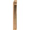 Ekena Millwork Thorton Block Smooth Outlooker, Western Red Cedar, 5 1/2"W x 32"D x 44"H OUT06X32X44THR05SWR - alternate 3